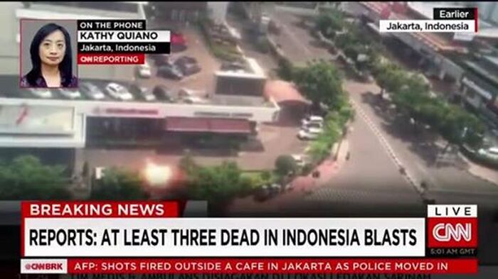 4 People Dead After Jakarta, Indonesia Attacks