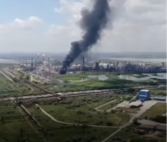 Romania's Navodari Petromidia Refinery Explosion July 2021