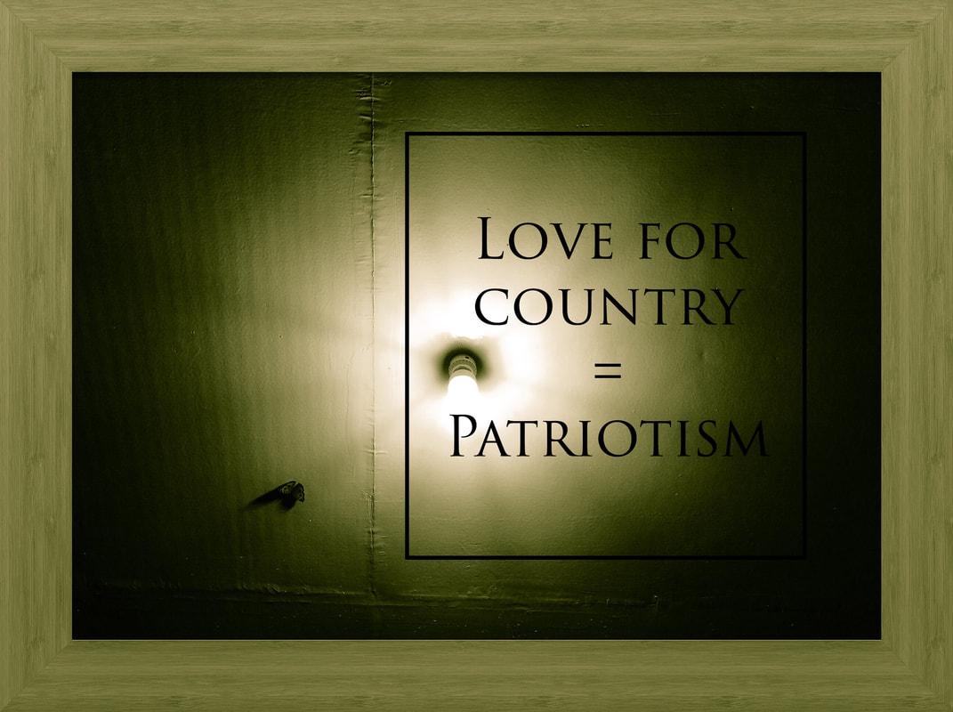 Love For Country Equals Patriotism