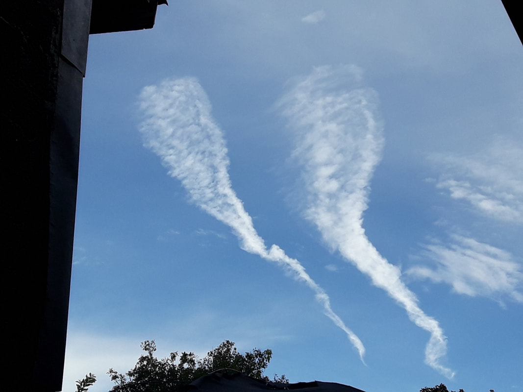 Funnel-shaped Clouds