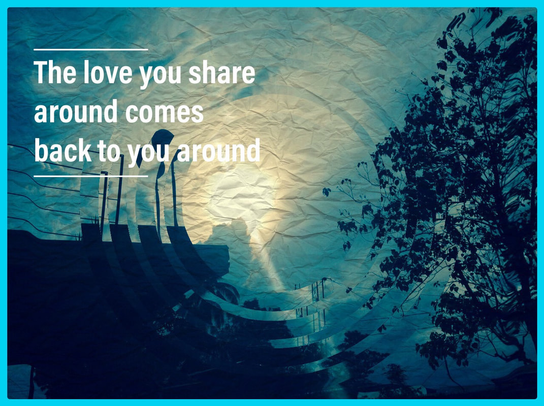 Love As We Know - The Love You Share Around Comes Back To You Around