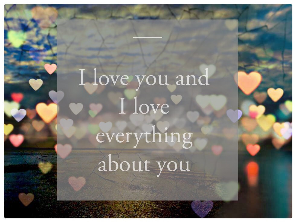 Love Notes - I Love You And I Love Everything About You