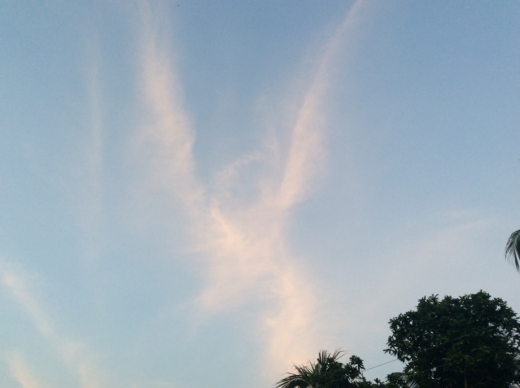 Angel-looking Cloud