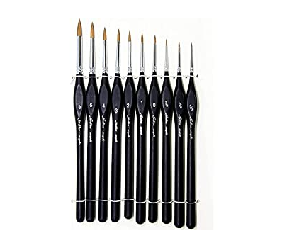 Sable Watercolour Brushes Professional