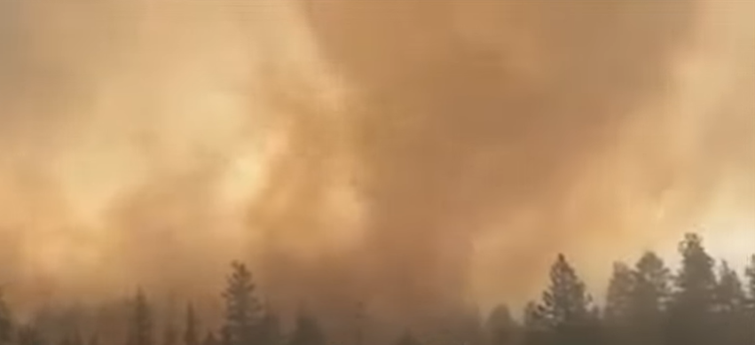 California Fire Tornado July 2021