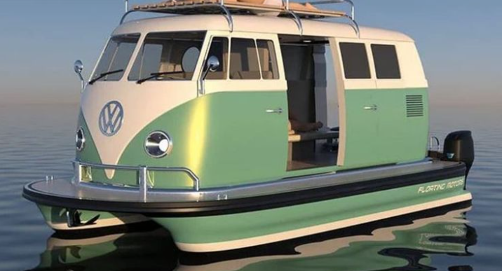 Classic Cars Converted into Custom Motorboats