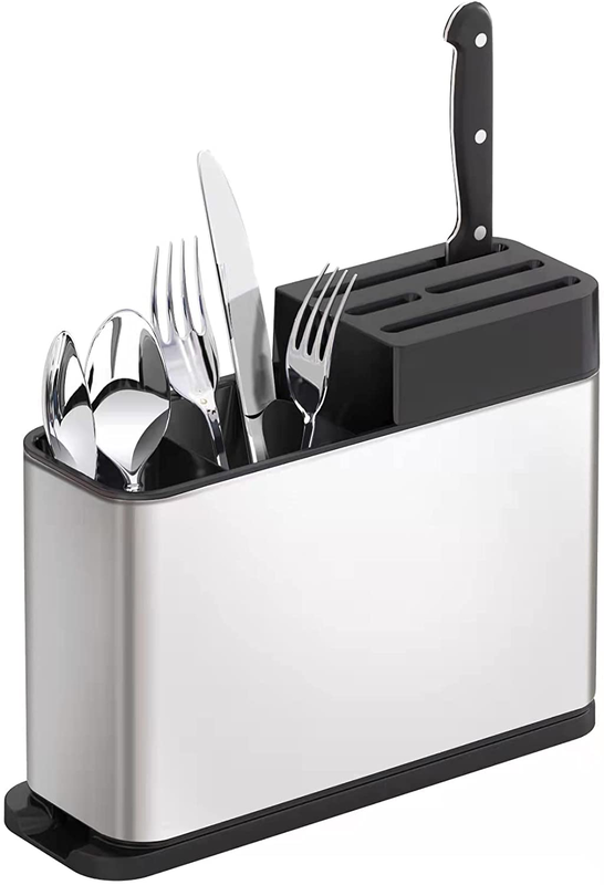 Cutlery Drainer with Knife Slot