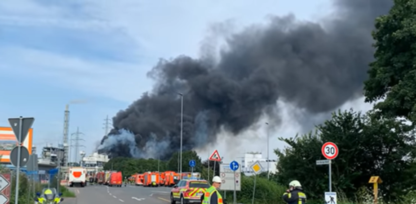 Huge Explosion At German Chemical Complex July 2021