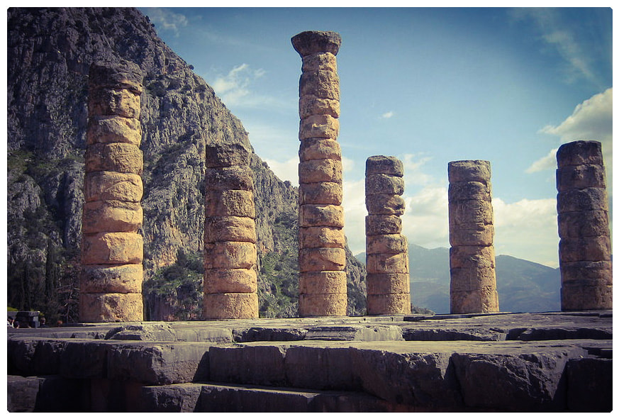 Archeological site of Delphi Phocis, Central Greece