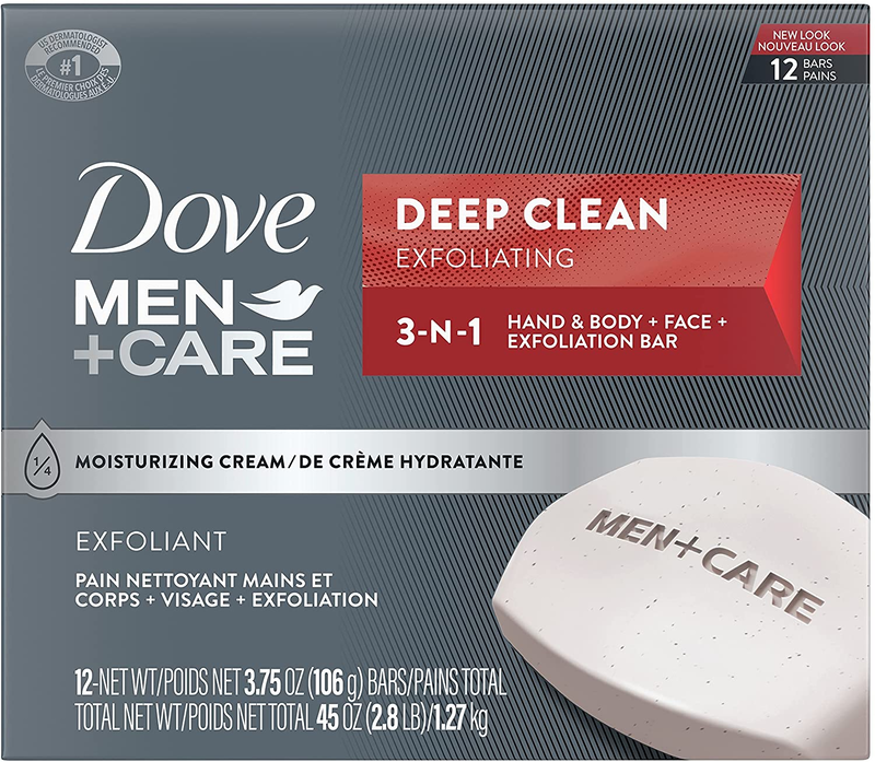 Dove Men+Care Body and Face Bar Soap