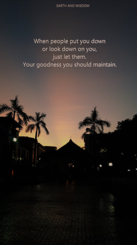 Maintain Goodness