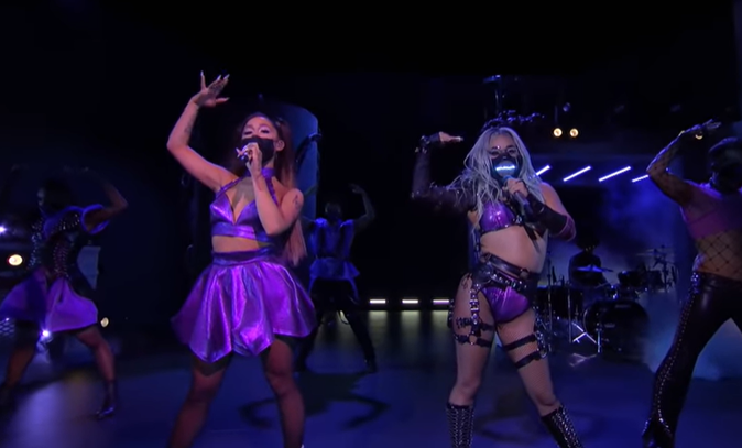 Lady Gaga And Ariana Grand 2020 MTV VMA