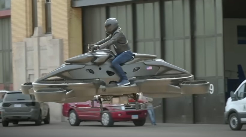 The XTURISMO, World’s First Flying Bike