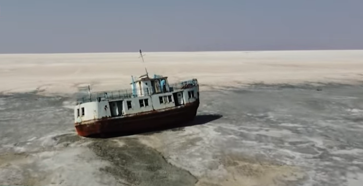 Iran's Lake Urmia Is Drying Up