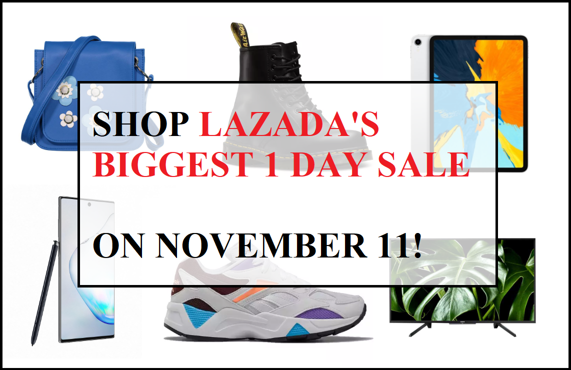 Lazada's Biggest 1 Day Sale November 11