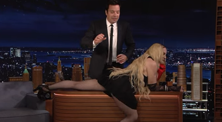 Madonna on The Tonight Show Starring Jimmy Fallon