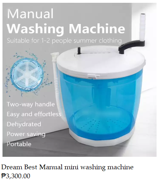 Manual Washing Machine Mini