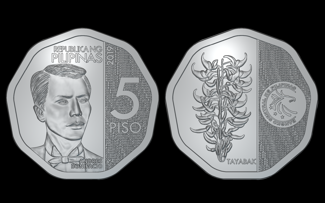 New 5-Peso Coin 2019