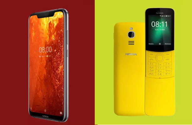 Nokia 8.1 And Nokia 8110