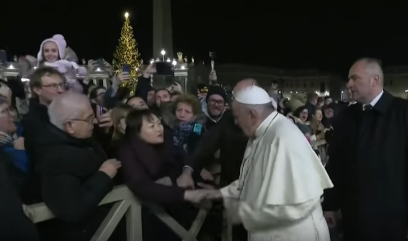 Pope Francis Loses His Patience On New Year's Eve 2019