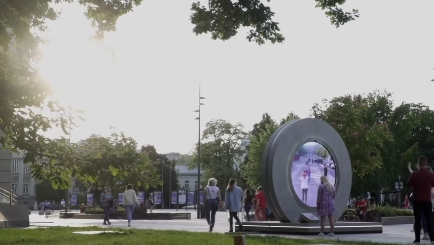 'Portal' Connects Vilnius, Lithuania And Lublin, Poland