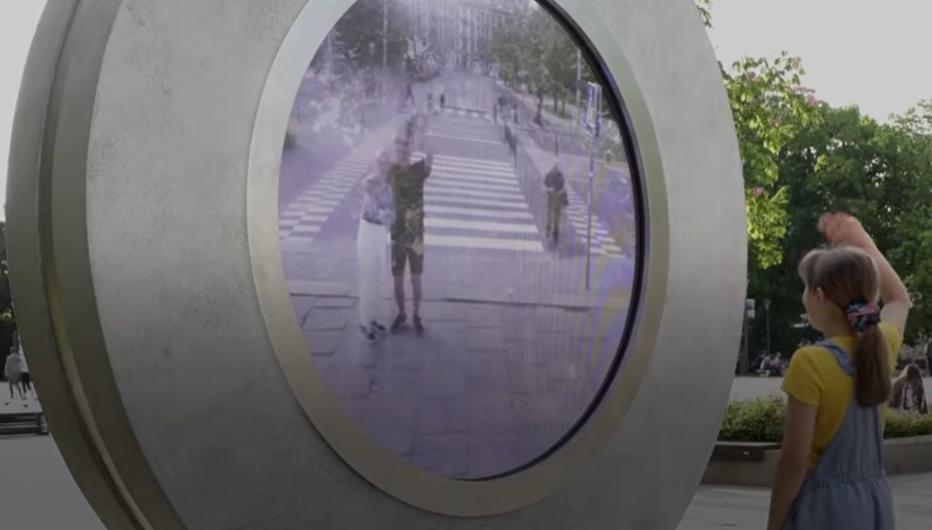 'Portal' Connects Vilnius, Lithuania And Lublin, Poland