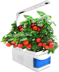 Hydroponics Growing System – Indoor Herb Garden Kit with LED Grow Light