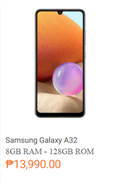 Samsung Galaxy A32 8GB RAM - 128GB ROM