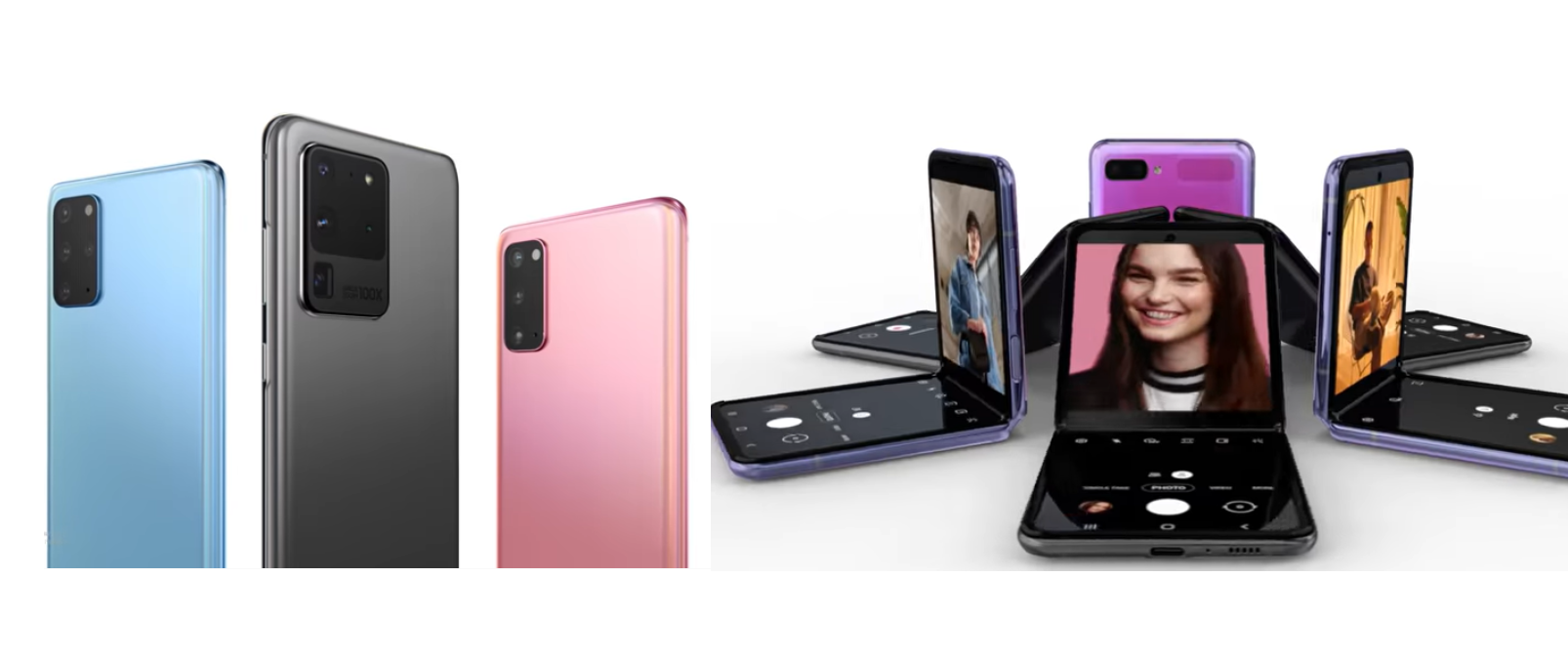 Samsung's newest smartphones - Galaxy S20, Galaxy S20 Plus, Galaxy S20 Ultra & Galaxy Z Flip