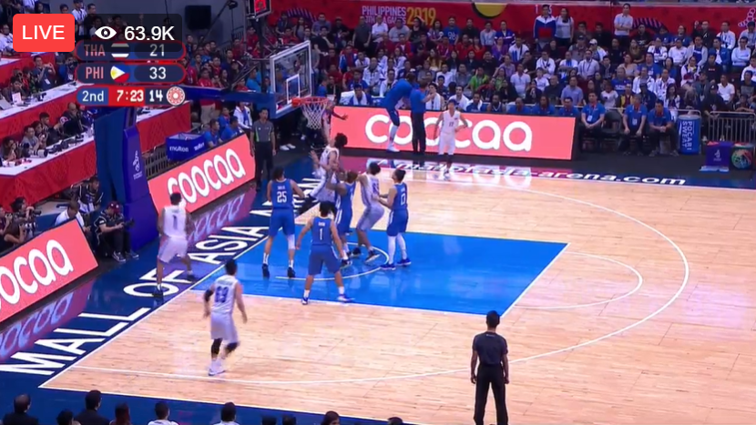 2019 SEA Games Basketball Match Between Philippines & Thailand