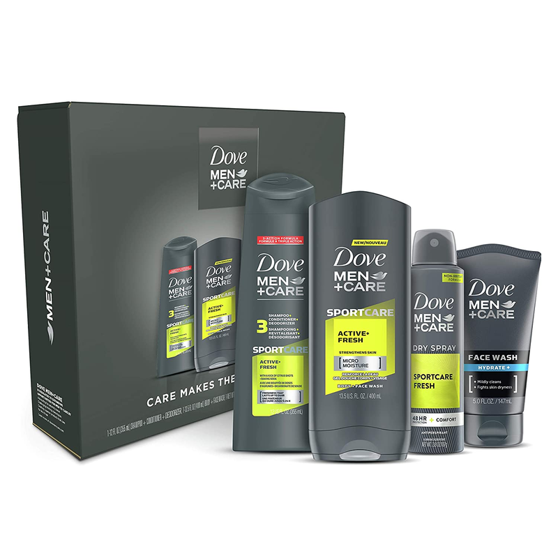 DOVE MEN + CARE SportCare Everyday Grooming Gift Pack