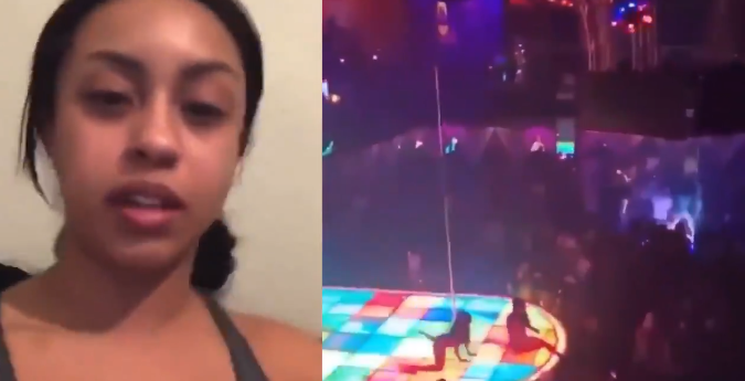 Stripper Genea Sky Falls 20 Feet From Pole At XTC Cabaret Dallas, Texas